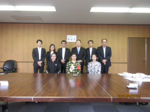 技能実習生の認証式を執り行いました