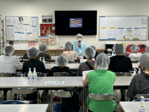 「親子見学会」を開催しました<新潟第二工場>