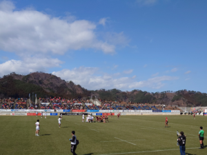 釜石シーウェイブスの試合がありました